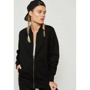 ADIDAS Women's BK2306 XbyO Track Zip Jacket Black